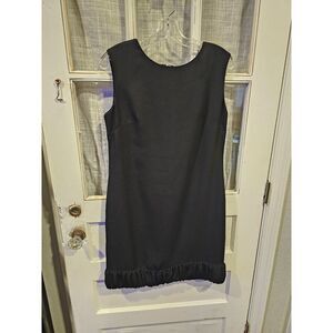Talbots Black Sleeveless Dress with Ruffled Bottom Women's‎ Size 10P